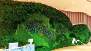 Lush nature inspired interior design at Capri Hotel in JB