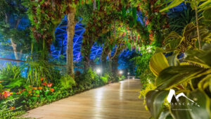 Enchanted garden in Jewel Changi