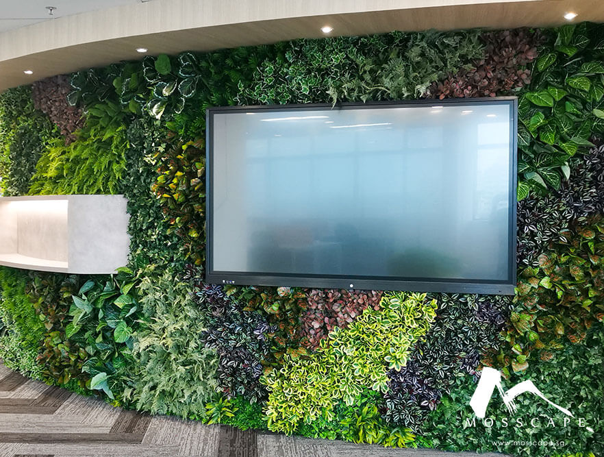 Artificial Green Wall | ST Electronics